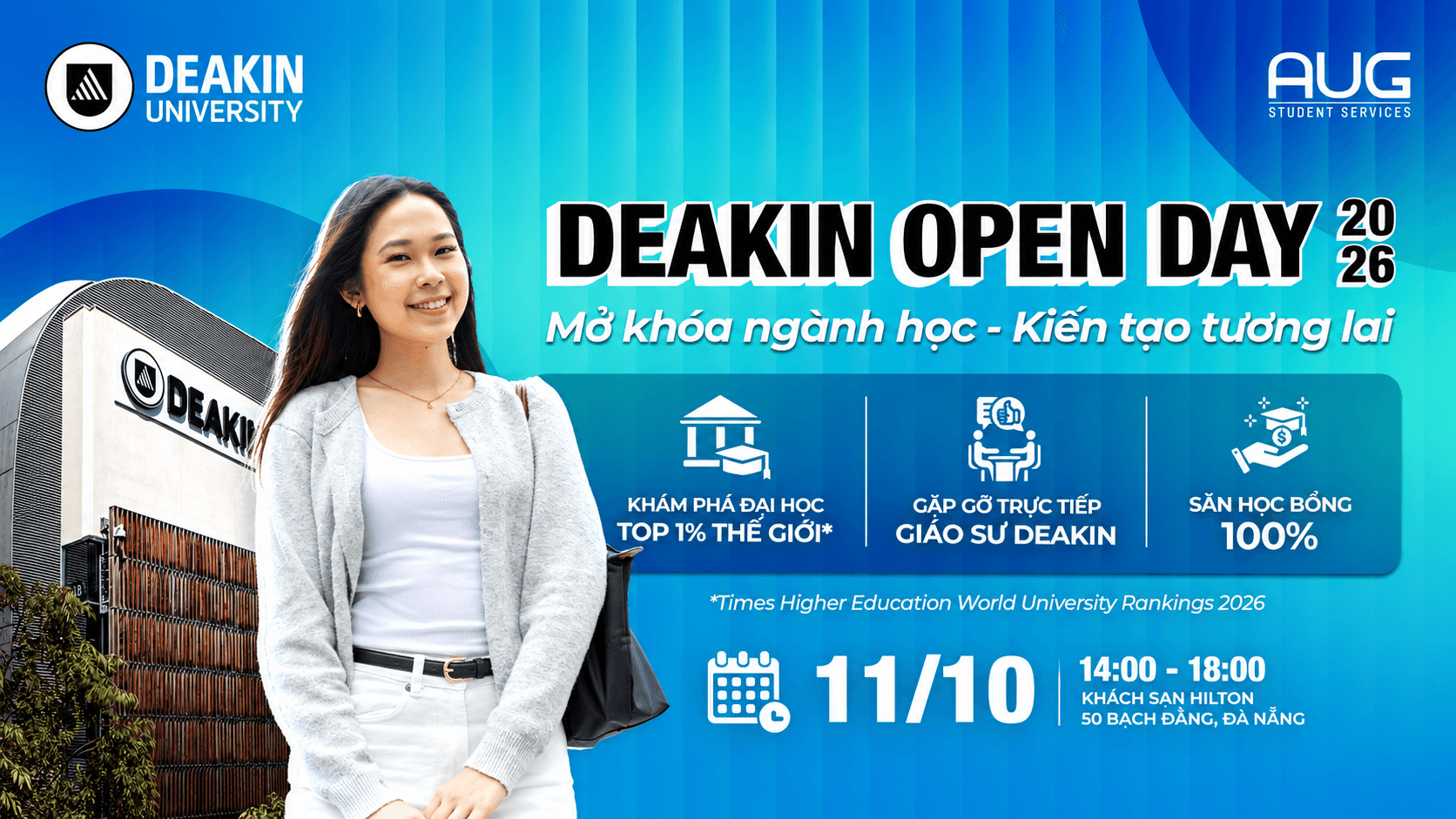 [AUG Đà Nẵng] Deakin University Open Day 2026