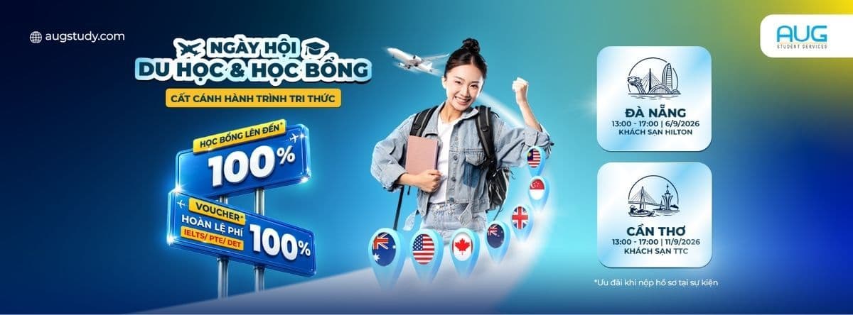 [AUG Đà Nẵng] Ngày Hội Du Học Và Học Bổng 2026: Cất Cánh Hành Trình Tri Thức