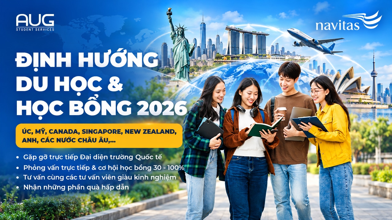 [AUG Cần Thơ] Navitas x Trường Trung Học Phổ Thông FPT: Hội thảo du học 2026 